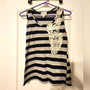 WOMENS PINK ROSE TANK LARGE